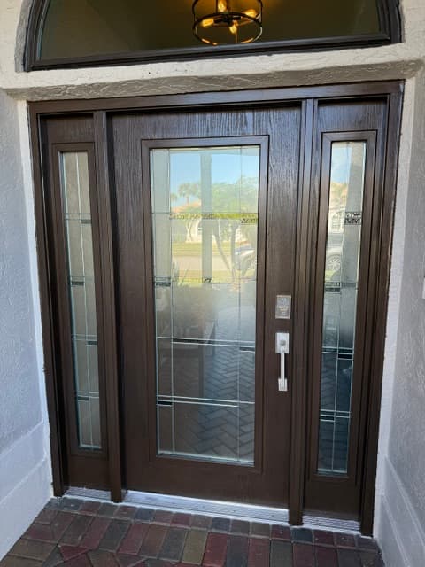 Solar reflective door coating result